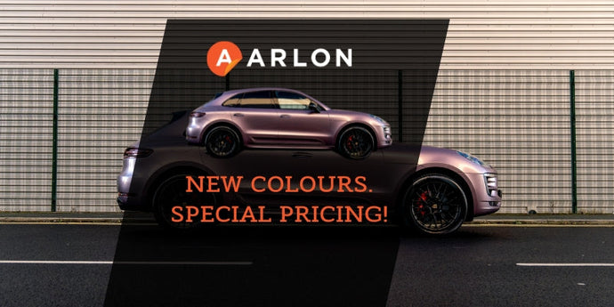 Arlon PCC - New Colours for 2025!