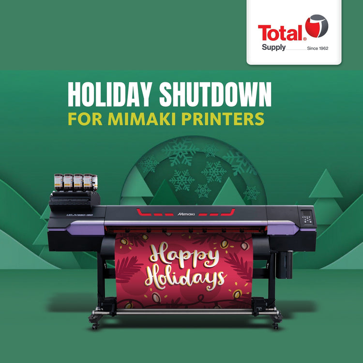 Mimaki Printer Shutdown