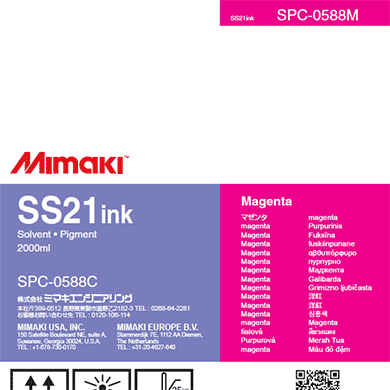 Mimaki SS21 Ink Solvent Magenta