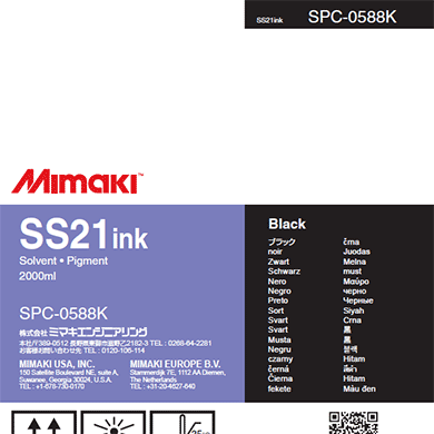 Mimaki SS21 Ink Solvent Black