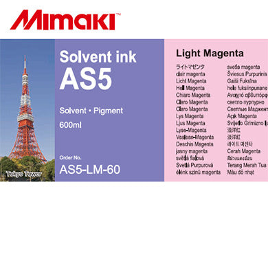 Mimaki AS5 Ink Solvent Light Magenta