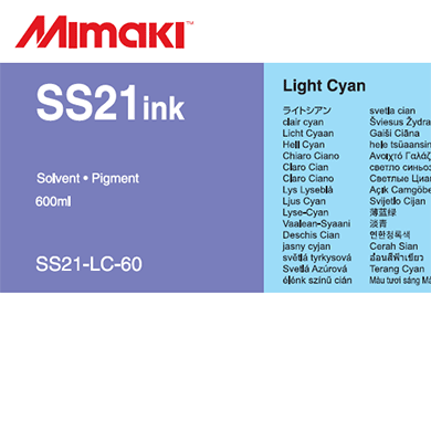 Mimaki SS21 Ink Solvent Light Cyan