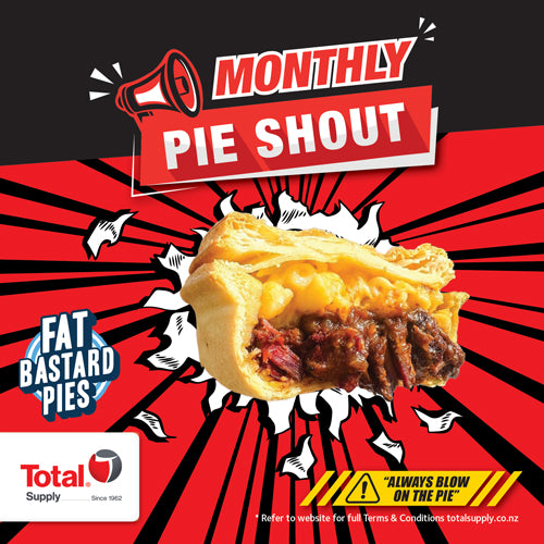 Monthly Pie Shout - 1 Entry